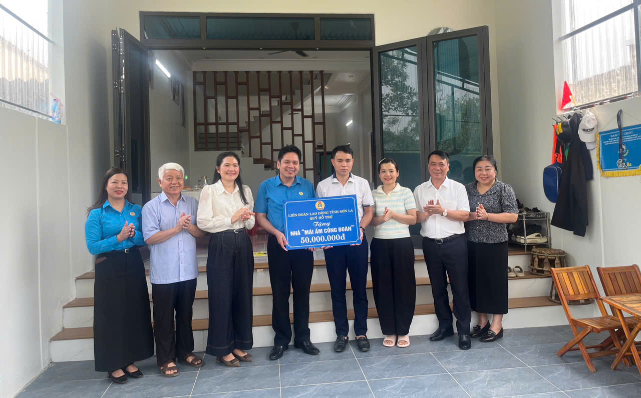 Hạnh phúc của đoàn viên trong ngôi nhà “Mái ấm Công đoàn”