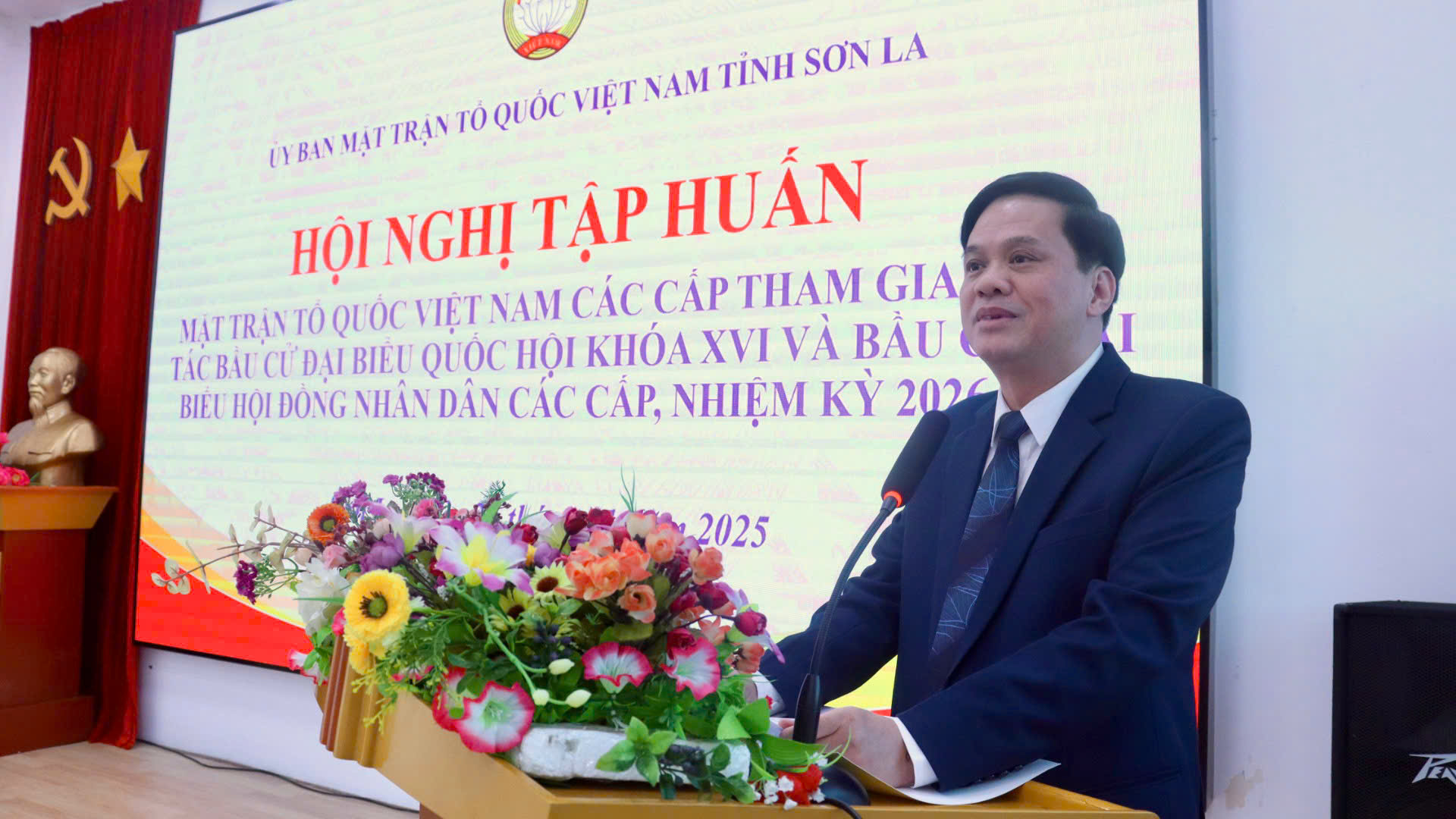 Ủy ban MTTQ Việt Nam tỉnh Sơn La tổ chức Hội nghị tập huấn công tác bầu cử đại biểu Quốc hội khóa XVI và đại biểu HĐND các cấp nhiệm kỳ 2026–2031
