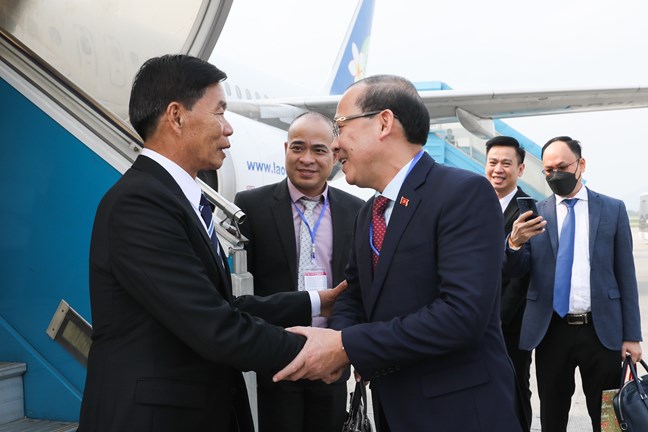 ĐOÀN ĐẠI BIỂU CẤP CAO ỦY BAN TRUNG ƯƠNG MẶT TRẬN LÀO XÂY DỰNG ĐẤT NƯỚC THĂM VÀ LÀM VIỆC TẠI VIỆT NAM