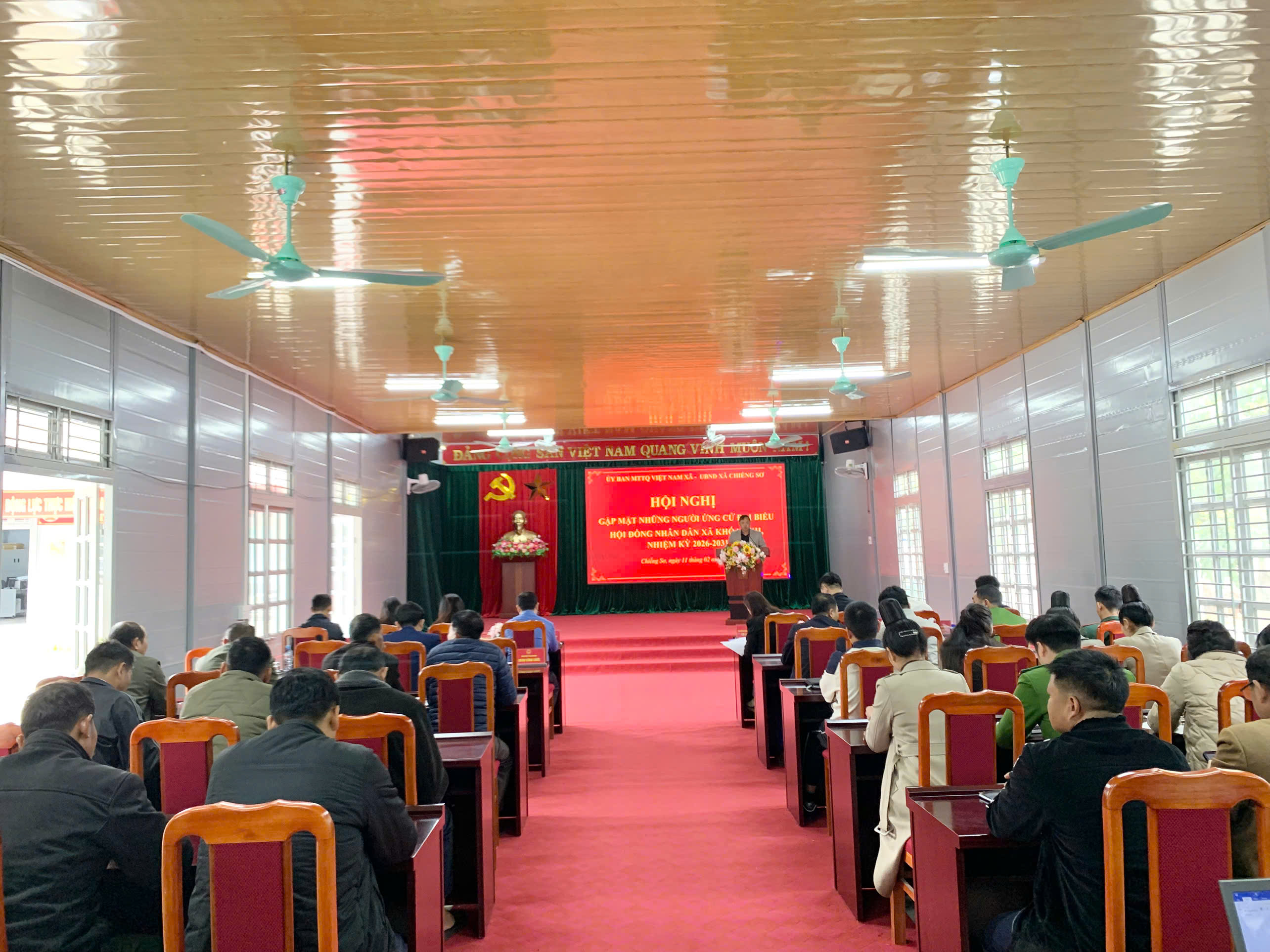 Xã Chiềng Sơ gặp mặt những người ứng cử đại biểu HĐND khoá XXII, nhiệm kỳ 2026–2031
