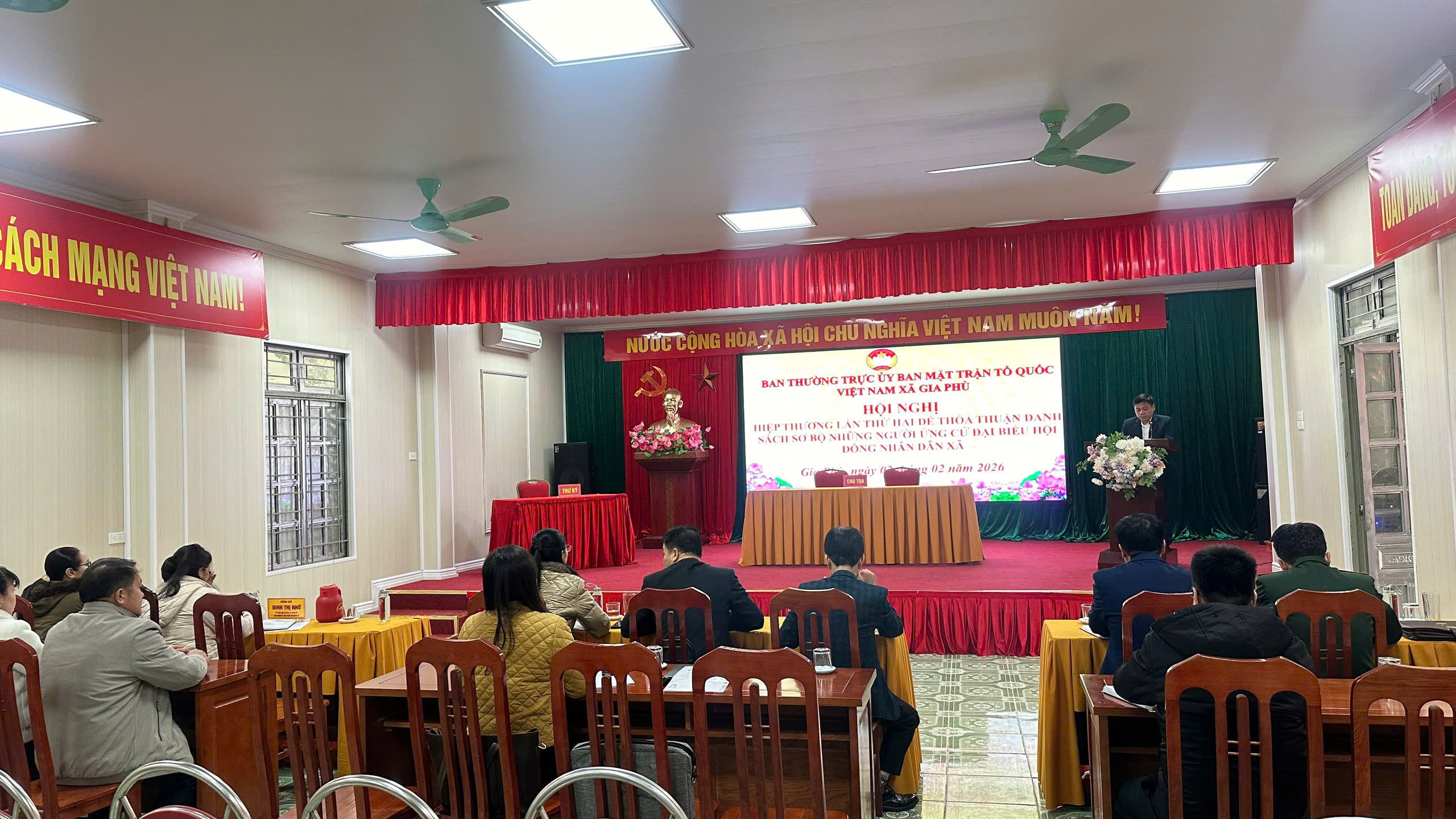 Xã Gia Phù tổ chức Hội nghị hiệp thương lần thứ hai