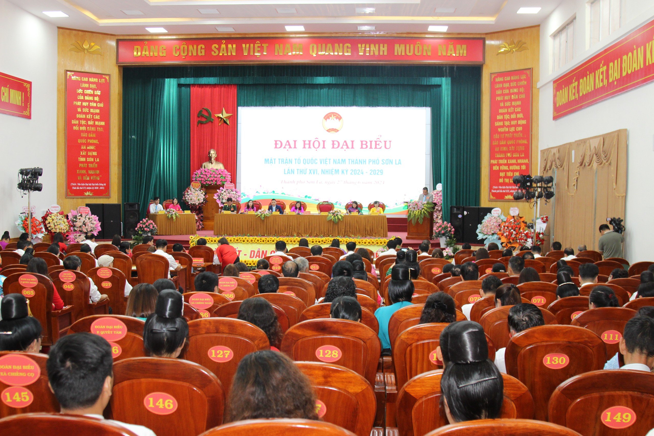 Đại hội đại biểu Mặt trận Tổ quốc Việt Nam Thành phố Sơn La lần thứ XVI, nhiệm kỳ 2024 - 2029