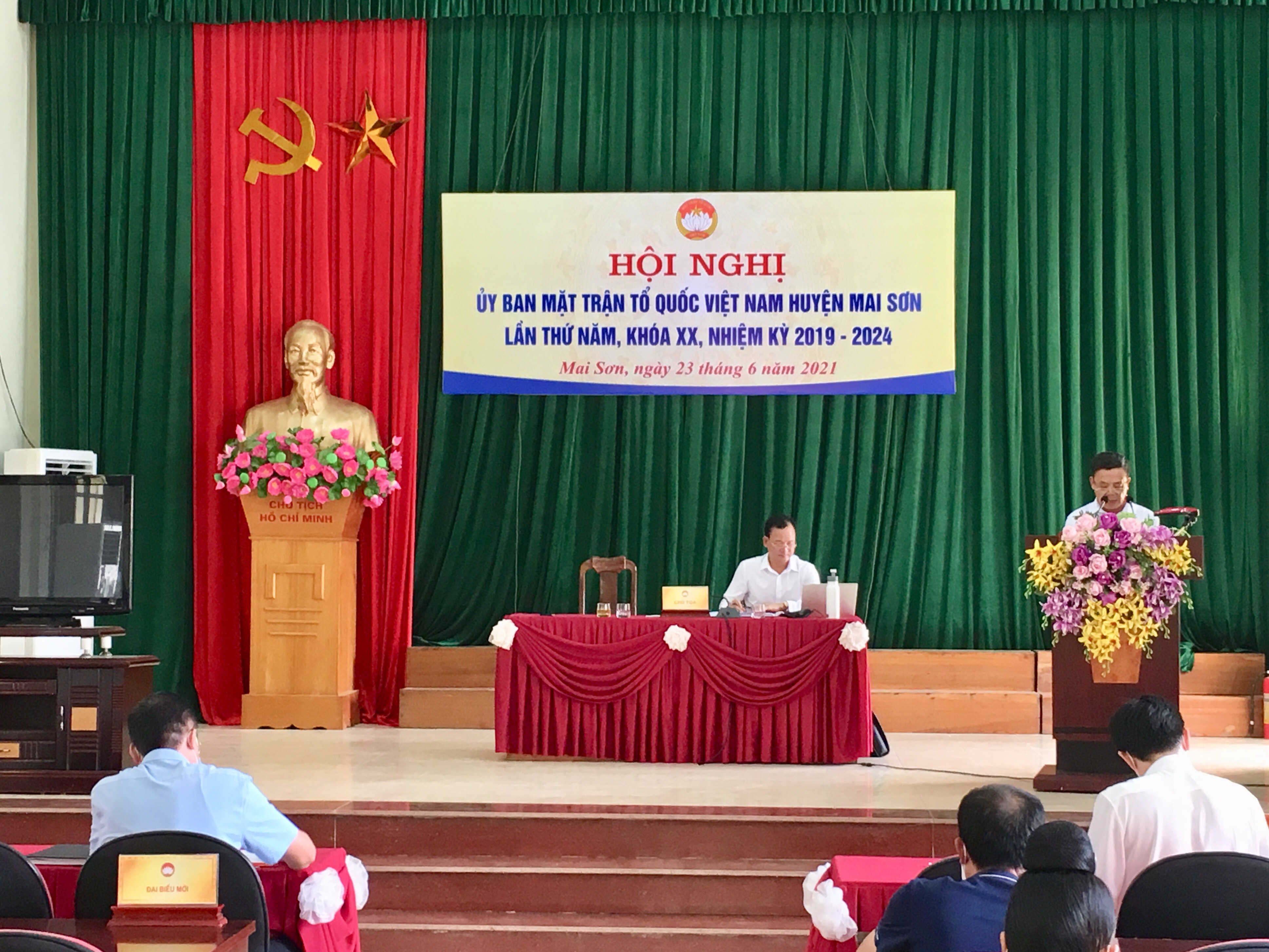 MẶT TRẬN TỔ QUỐC HUYỆN MAI SƠN ĐẨY MẠNH THỰC HIỆN CÔNG TÁC TUYÊN TRUYỀN, VẬN ĐỘNG CÁC TẦNG LỚP NHÂN DÂN